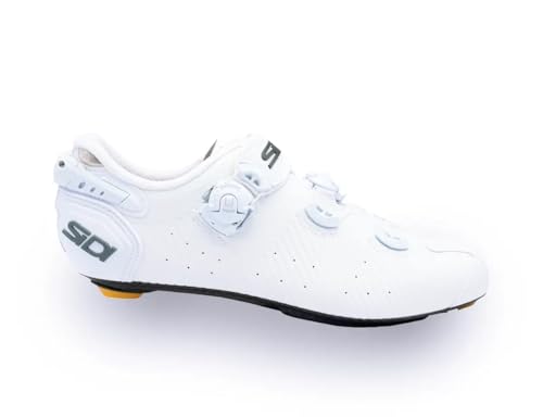 Sidi Wire 2S - Zapatos para bicicleta de carretera, Blanco Negro, 40 EU