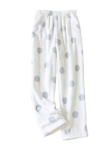 Plüschhose Für Herren – Warme Fleece-Pyjamahose, Lang, Weich, Unisex, Ideal Für Zuhause & Winter