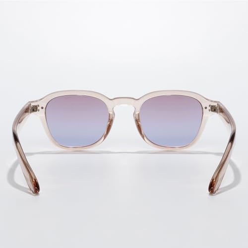 Retro Square Sunglasses for Women Men Vintage Shades UV Protection Sunnies4