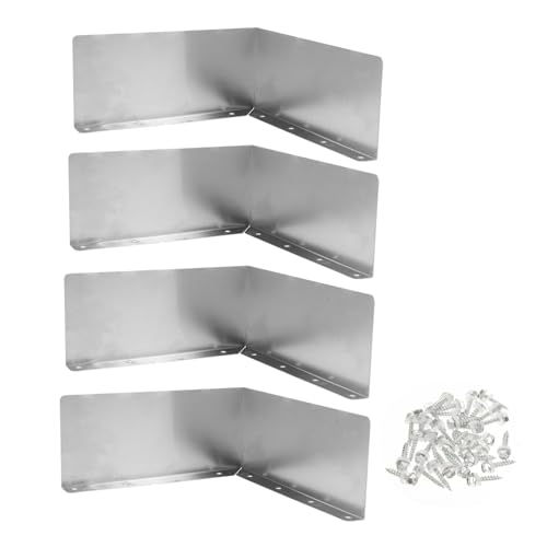Veemoon Protector de Salpicaduras de Aluminio Curvo para Techos y Esquinas 2