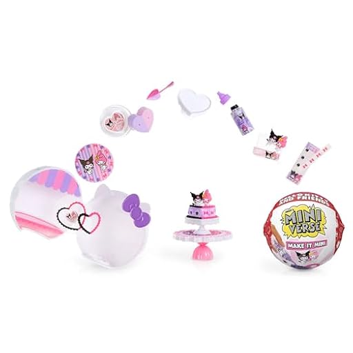 MGA´s Miniverse Make It Mini Hello Kitty and Friends Series 2 - Incluye 1 Set, Embalaje Ciego, 12 Sets para Coleccionar, Artículos Sanrio, DIY, para Coleccionistas y Niños 8+ Años, NO Comestible | Ya disponible en tu tienda friki favorita! En mundofriki.es!