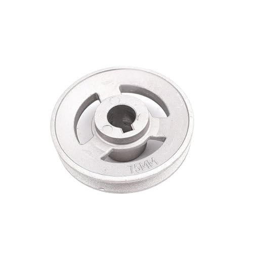 V-Type Timing Pulley Aluminum Belt Wheel Industrial Sewing Machine Clutch Motor Parts(75mm)