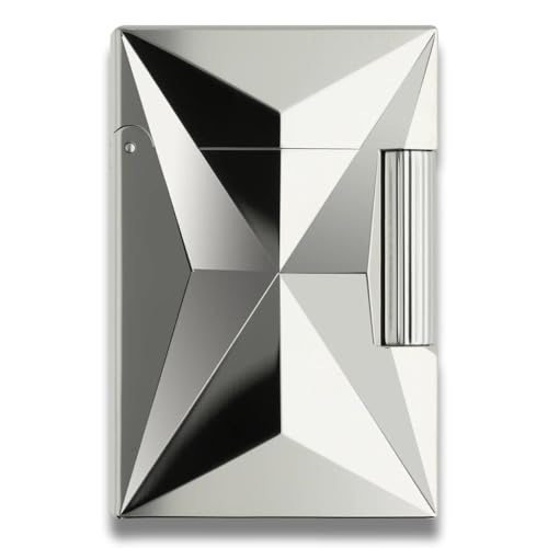 S.T. Dupont Fire X Line 2 Small Double Soft Flame Cigar Lighter - Palladium