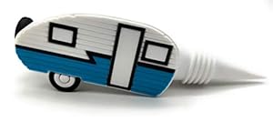 JTEC Wohnmobil Weinflaschenverschluss – Blau/Weiß