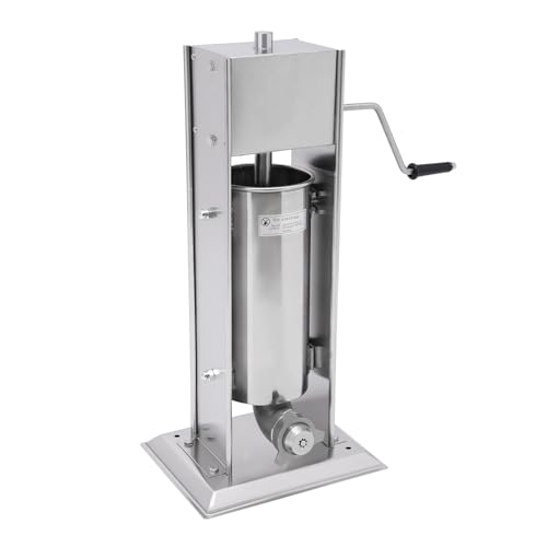 Commercial Manual Churros Maker,5L Stainless Steel Churro Machine Manual Churros Machine with 4 Nozzles for bakeries, cafeterias, food factories, beverage shops,Restaurants,Home
