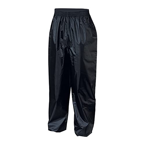 IXS Crazy Evo Pantaloni pioggia (Black,XL)