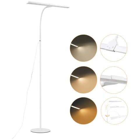 Homefire Stehlampe Wohnzimmer LED Leselampe Cover