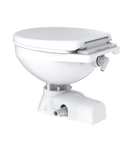 Seaflo 12V Quiet Flush Electric Toilet-Seawater thumb #1