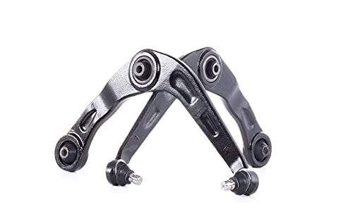 RIDEX Kit de brazos de suspensión 772S0050 ambos lados Eje delantero debajo Brazo oscilante transversal compatible con VW Polo IV Hatchback 9N, 9A Passat B6 Variant 3C5 Golf IV Hatchback 1J1