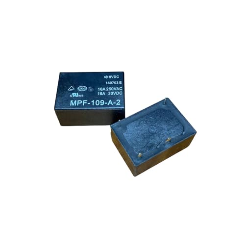 Relé MPF-109-A-2 de 4 pines y 9VDC para control de electrodomésticos 2