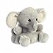 Aurora® Adorable Palm Pals™ Stomps Elephant™ Stuffed Animal - Fun Collectible Plush for Kids and Adult Collectors - Perfect for Decorating Rooms and Birthday Gifts - Gray 4.5 Inches