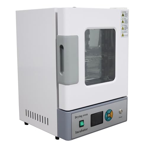 HQHAOTWU Lab Drying and Cultivation Box Digital Forced Air Convection Drying Oven 20L Inner Chamber Volume