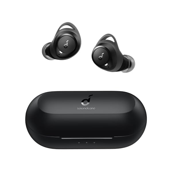Soundcore by Anker Life A1 True Wireless Earbuds, Powerful Customized Sound, 40H Playtime, Wireless Charging, USB-C Fast Charge, IPX7 Waterproof, Button Control, Bluetooth Earbuds, Commute, Sports