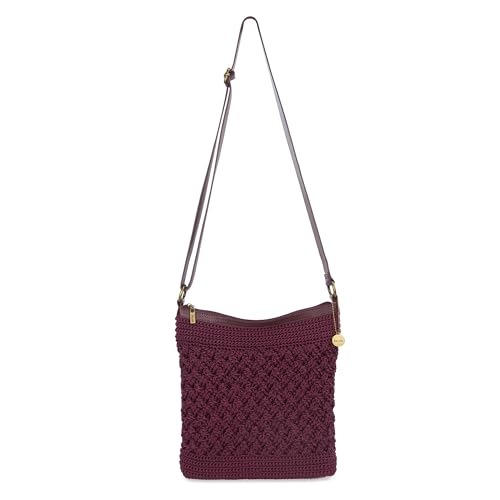 Image of The Sak Lucia Crossbody Bag in Crochet, Convertible Purse with Adjustable Shoulder Strap