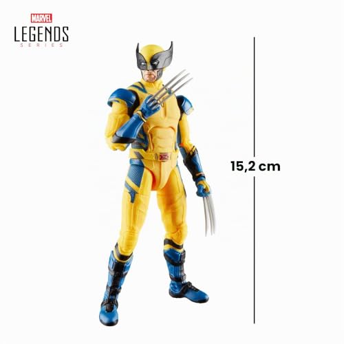 Miniatura 2 de Marvel Legends Series, Lobezno, Deadpool & Wolverine, Figura Coleccionable a Escala de 15 cm para Adultos