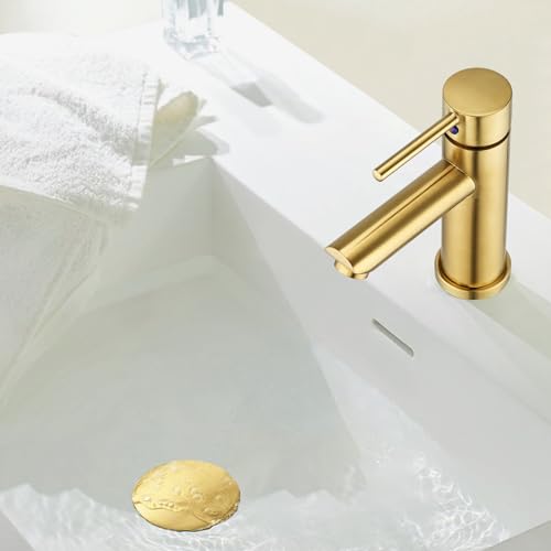 Peppermint Basin Waste Slotted Bathroom Pop Up Sink Waste - Image 3
