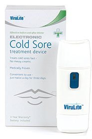 Virulite Invisible light treatment device for Coldsores and HSV-1 Herpes Simplex by Virulite