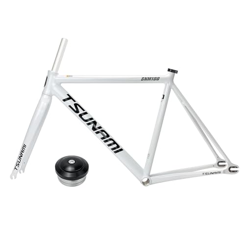 700C ŒMA]ԃt[Zbg 49/52/55/58CM Cu[L A~ [VOgbNoCNt[ NCbN[X 100/120mm oCNt[ tH[Nt(White black,58cm)