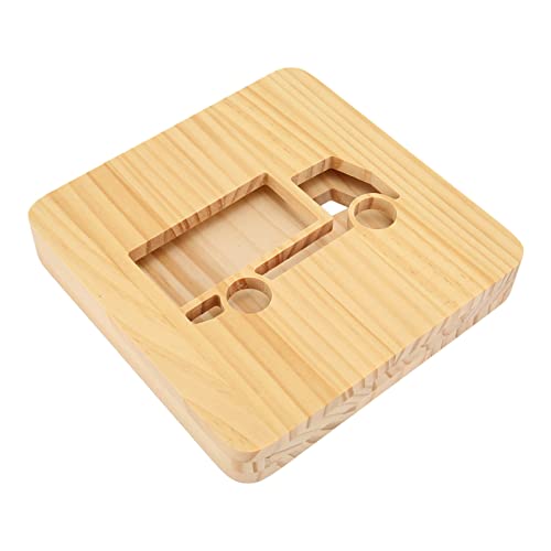Lámpara de mesa de noche de madera tallada 3D en forma de coche miniatura 4