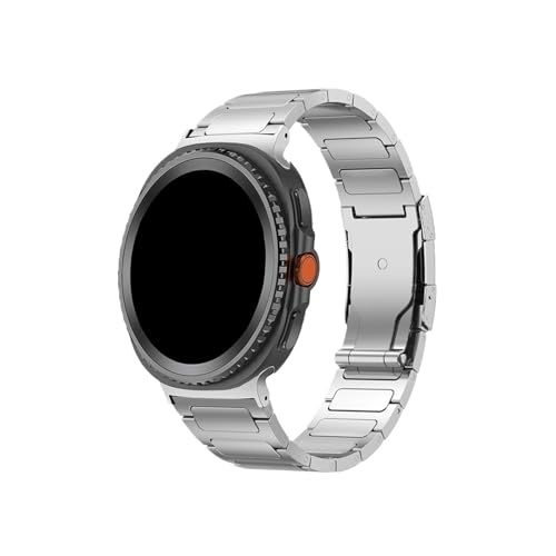 Samsung Galaxy Watch 8Classic 46mm/8 44mm 40mm/Ultra 47mm 2025�N���f���p�̃`�^���������r���v�o���h�B, �V���o�[, For Galaxy Ultra 2025, �u���X���b�g