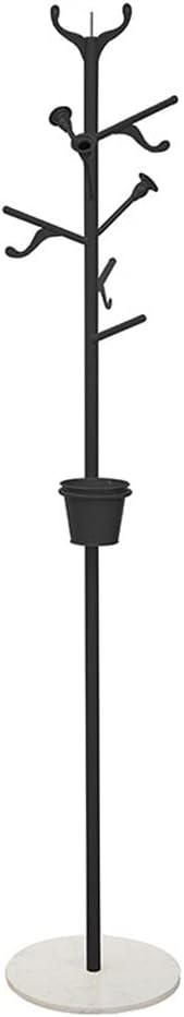 Home Coat Rack Wrought Iron Hangers Floor-to-Ceiling Bedroom Living Room