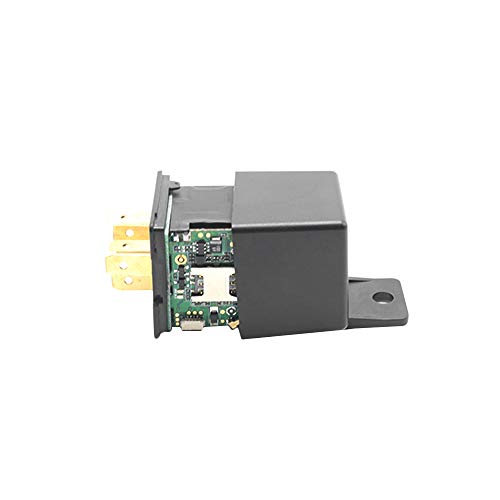 mewmewcat Relé de rastreamento de carro Localizador de dispositivo rastreador GPS Controle remoto Mo