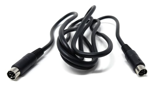 DRUT 1.5m 6 Pin Mini-Din Audio Video Cable Lead Compatible with PA Systems, Amplifiers, Music Instruments, Data Communication - Image 4
