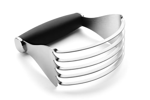 Comparison: Best Blender To Make Nut Butter 6 Spring Chef XL Stainless Steel Pastry Cutter Tool for Baking - Heavy Duty Dough Blender - Butter & Dough Cutter Tool with Sharp Blades - Pastry Blender for Easy Mixing - Dishwasher Safe - Black