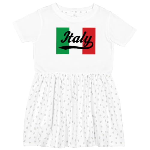 inktastic Italy Flag Toddler Dress