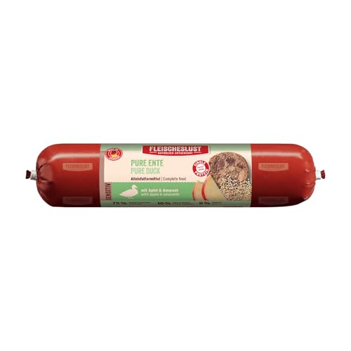 Fleischeslust Magere Pute mit Süßkartoffel Sensitiv Wurst (1 x 400 Gramm)