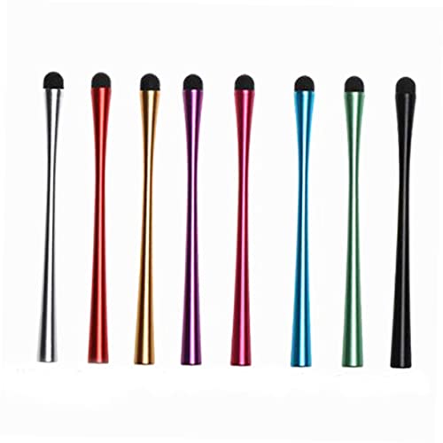 5pezzi Pennini Per Tablet e Smartphone Stilo Maneggevole Per Disegno e Scrittura Colori Random Per Note e Gioco slim