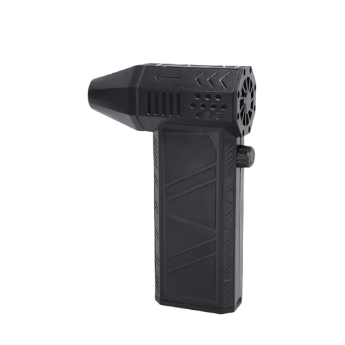 Depisuta Plumero de aire comprimido, eléctrico de 13000 RPM con protección contra sobrecalentamiento, batería de litio recargable de 8000 mAh, inalámbrico para (Turboventilador con conductos X6 negro)