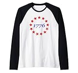 Photo Gallery bandiera 13 stelle betsy ross distressed american usa flag 1776 maglia con maniche raglan Photo Gallery bandiera 13 stelle betsy ross distressed american usa flag 1776 maglia con maniche raglan