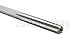 Accusize Industrial Tools 1/4'' H.S.S. Straight Shank Straight Flute Chucking Reamer, Flute Length 1-1/2'', Oal 6'', Right Hand, 6 Flute, 5015-0045