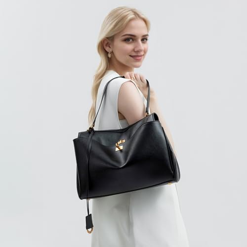 Bolsa Tote con Asa Superior para Dama 13.7 x 3.9 x 9 in miniatura 4