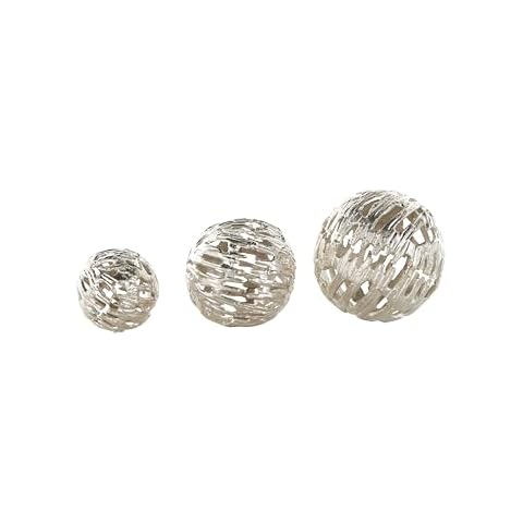 Deco 79 Aluminum Metal Abstract Orbs Cover