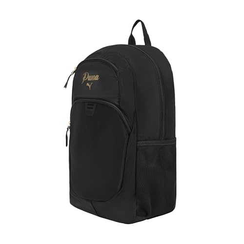 Image of PUMA Women's Poppy Backpack in Memory Cloth with Laptop Sleeve, Luggage Strap & Water Bottle Pockets