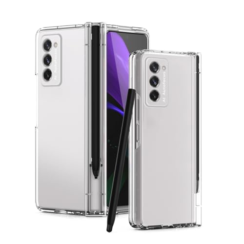 Samsung Galaxy Z Fold 2 X S ydbP[Xƌ݊AS yz_[AXN[veN^[AqWJo[یAϏՌAt{fBAh~Ah~dbP[XB(Clear)