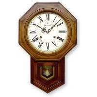 さんてる　suntel 掛け時計　八角渦ボン時計　QL688 Amazon.co.jp: さんてる 日本製 八角渦ボン振り子時計(ローマ文字