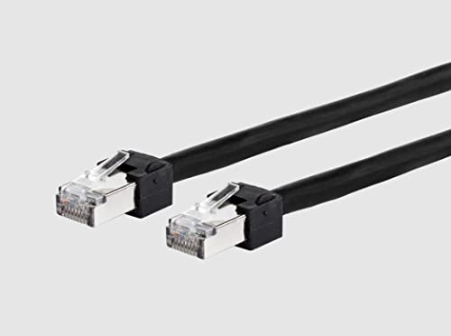 METZ Connect Patchcâble Cat.6 Ultraflex500 VoIP AWG 26 5,0 m Noir