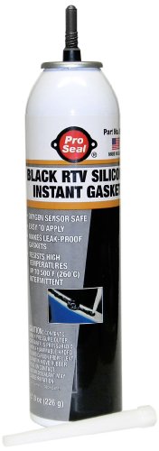 Super Glue N80049 RTV Silicone Instant Gasket, Black