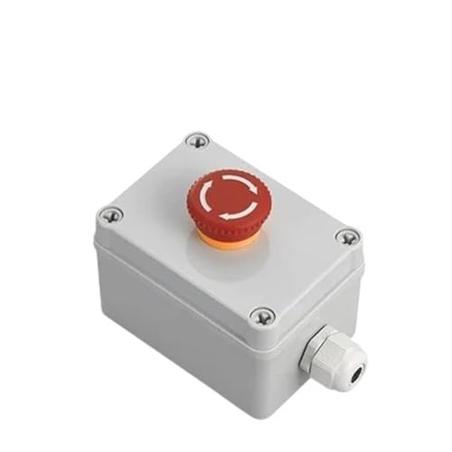 Bouton de démarrage automatique industriel et interrupteur arrêt d'urgence électrique 1-01