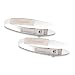 I-Renew iRenew Energized Well Being Health Fashion Bracelet (Black & White 2 Pack) May Promote: Strength, Balance and Endurance.