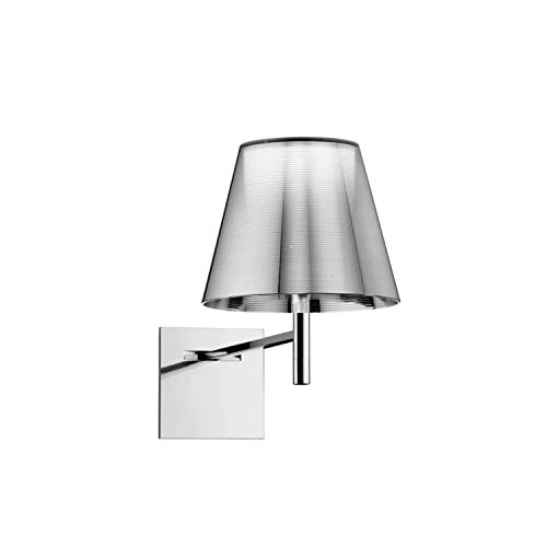 FLOS Applique da parete, collezione KTribe, versione Wall, 100 W, 24 x 35 x 42 cm, colore: argento (riferimento: F6307004)