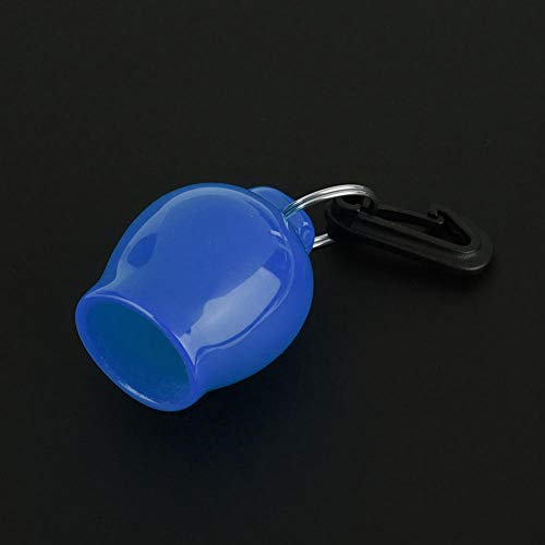 Alomejor Duik Siliconen Mondstuk Draagbare Scuba Duiken Skum-Ball Regulator Mondstuk Cover met Sleutelhanger Clip - Image 7
