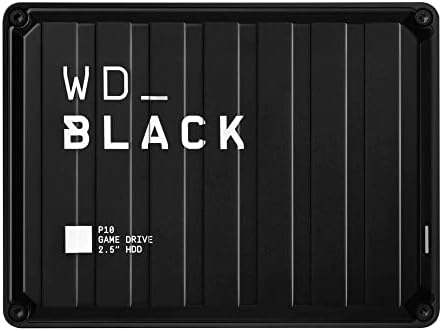 （18:00時点） ウエスタンデジタル(Western Digital) WD ポータブルHDD 5TB WD_BLACK P10 USB 3.2 Gen1 / メーカー3年保証 【PS4 / Xbox Oneメーカー動作確認済】WDBA3A0050BBK-WESN 国内正規代理店品