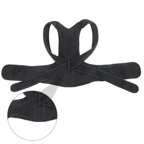 Correcteur de posture ajustable contre le dos voûté avec maille aérée