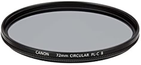 Canon PL-C B 72mm Polarizing Lens Filter To Fit Any Lens with a 72mm Thread Black Canon PL-C B 72mm Polarizing Lens Filter To Fit Any Lens with a 72mm Thread Black