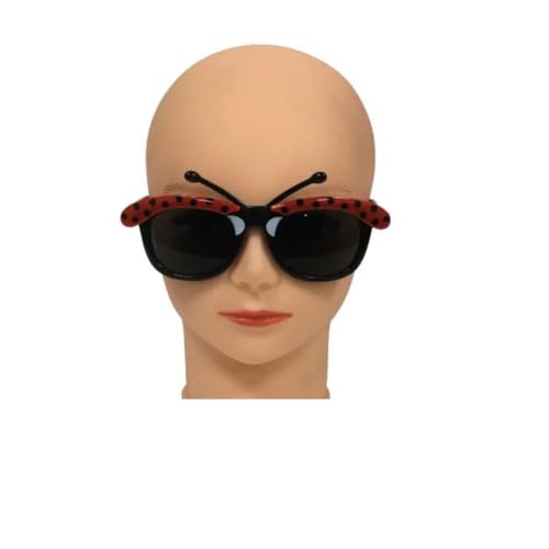 Mardi Gras Spot Ladybug Sunglasses (Each)3