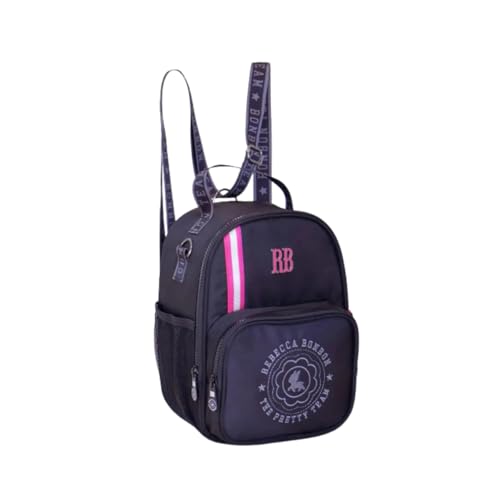 Lancheira Rebecca Bonbon Preta Passeio Térmica Juvenil Escolar